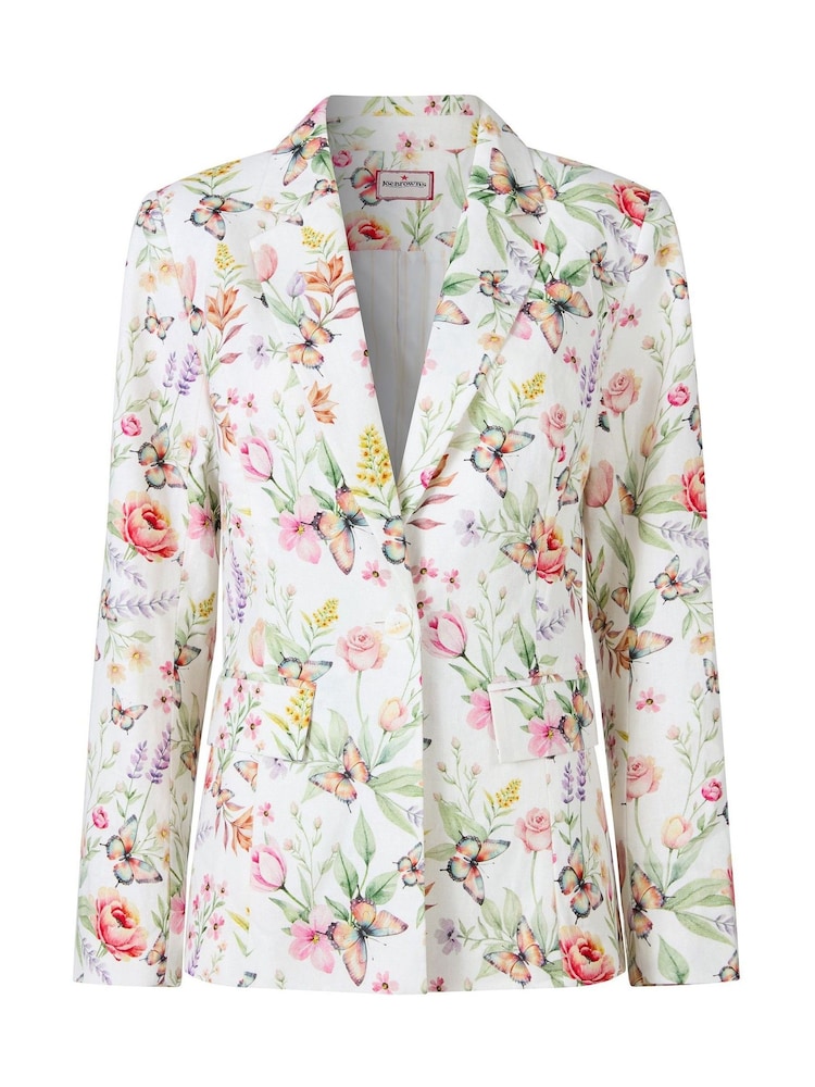 Joe Browns Beautiful Butterfly Linen Blend Jacket - Image 6 of 6