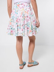 Joe Browns White Spring Dream Lace-Up Side Skirt - Image 4 of 5