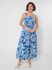 Joe Browns Blue Every Occasion Printed Dress - Image 3 of 6