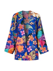 Joe Browns Blue Midnight Garden Embroidered Kimono - Image 5 of 5