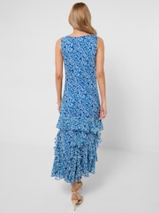 Joe Browns Blue Marcella Frill Dress - Image 4 of 6