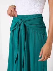 Joe Browns Blue Beach Days Tie Front Skirt - Image 2 of 6
