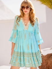 Joe Browns Blue Summer Skies Tunic Dress - Image 1 of 6