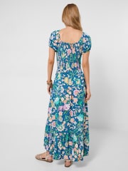 Joe Browns Blue Summer Garden Jersey Maxi Dress - Image 4 of 5