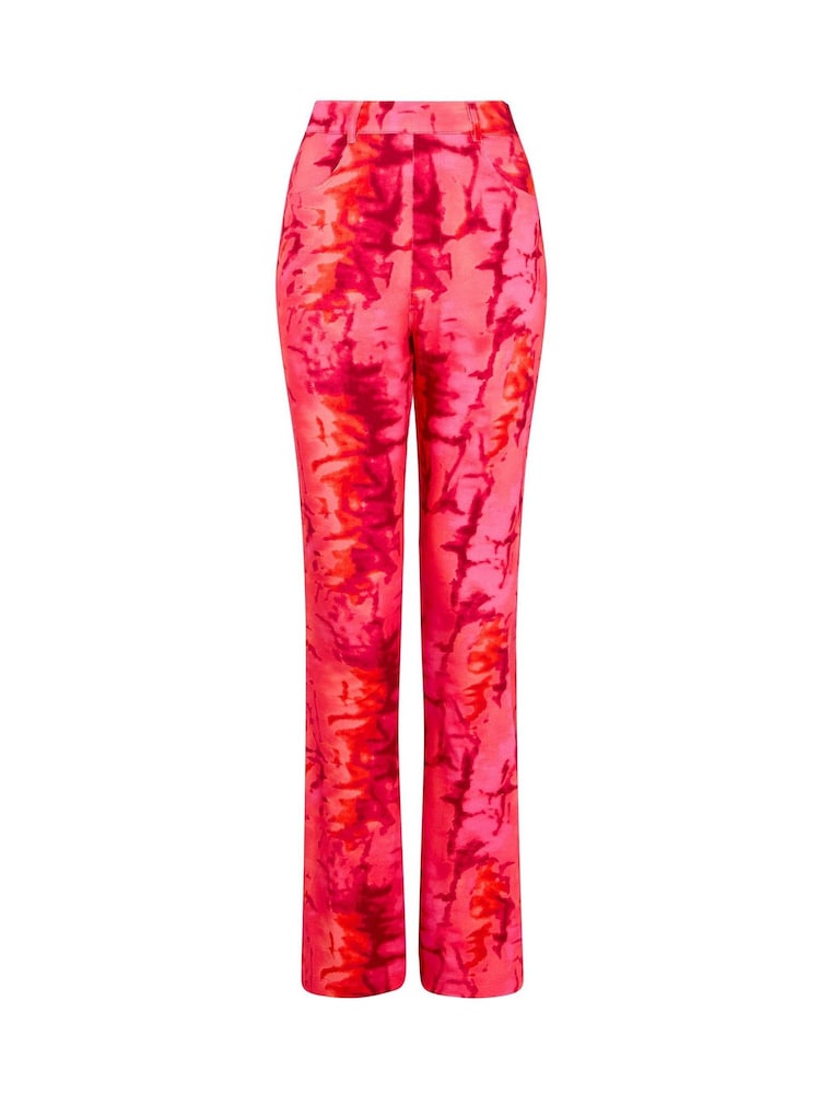 Joe Browns Pink Fabulous Flared Jersey Trousers - Image 6 of 6