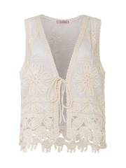 Joe Browns White Boho Vibes Waistcoat - Image 6 of 6