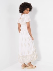 Joe Browns Bella Printed Maxi Dress - Image 4 of 6