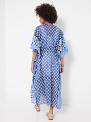 Joe Browns Blue Beautiful Patterned Cover-Up - Image 4 of 5