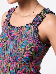 Joe Browns Black Carnival Printed Jersey Jumpsuit - Image 2 of 6