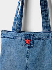 Joe Browns Blue Threads Denim Tote - Image 5 of 5
