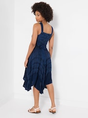 Joe Browns Blue Evie Jacquard And Embroidered Dress - Image 3 of 6