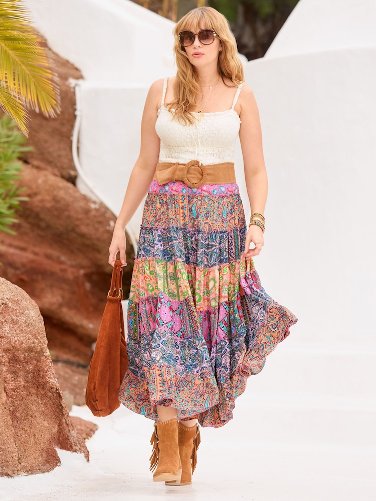 Joe Browns Boho Dreams Tiered Maxi Skirt - תמונה 1 מתוך 6