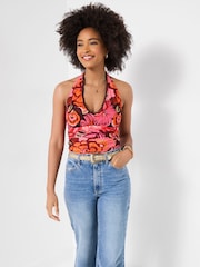 Joe Browns Fabulous Floral Halter Top - Bild 2 von 6