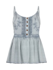 Joe Browns Grey Polly Embroidered Washed Cami - Image 5 of 5
