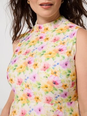 Joe Browns White Flora Sleeveless Dress - Image 2 of 6