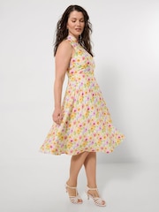 Joe Browns White Flora Sleeveless Dress - Image 5 of 6