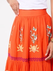 Joe Browns Remarkable Embroidered Maxi Skirt - 画像 2 / 5