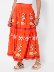 Joe Browns Remarkable Embroidered Maxi Skirt - 画像 3 / 5