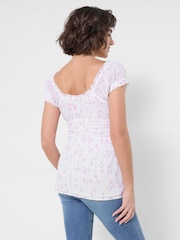 Joe Browns White Prettiest Ditsy Top - Image 4 of 5