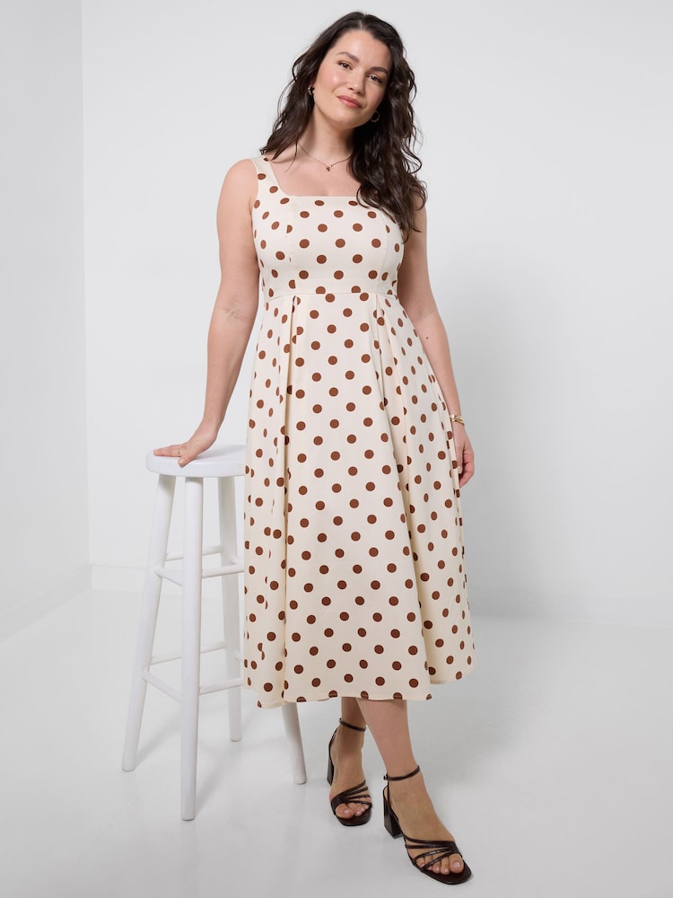 Joe Browns Perfect Polka Dress - Image 1 of 5 Joe Browns Perfect Polka Dress - Image 1 of 5