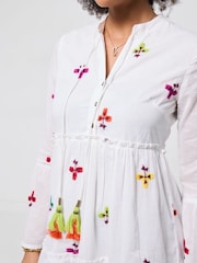 Joe Browns White Fabulous And Free Boho Tunic Dress - Image 3 of 6