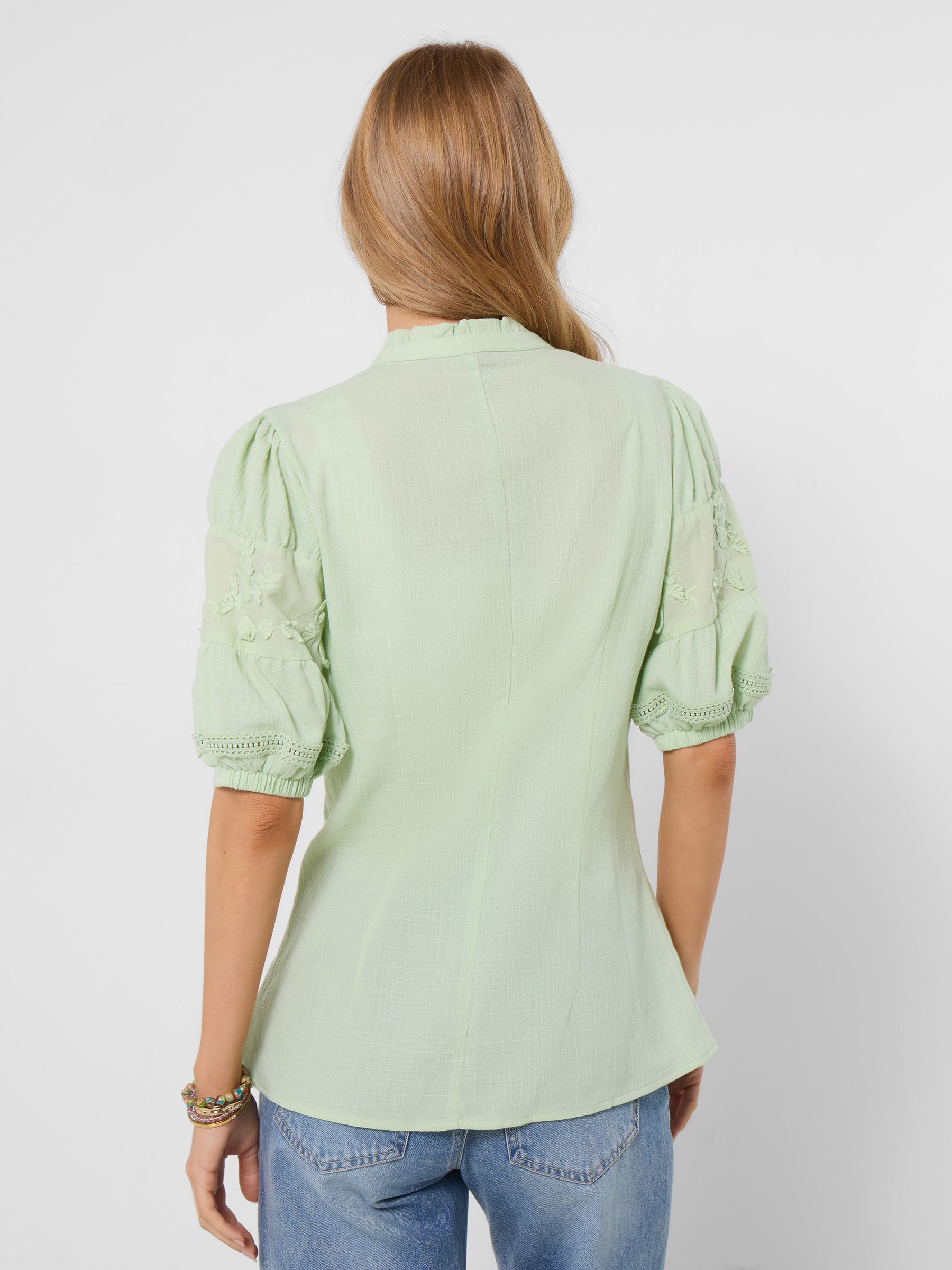 Buy Joe Browns Green Patsy Embroidered Blouse from the Next UK