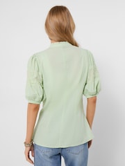 Joe Browns Green Patsy Embroidered Blouse - Image 2 of 5