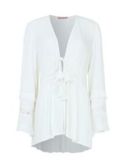 Joe Browns White Lara Cover Up Blouse - Image 5 of 5