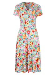 Joe Browns Joyful Floral Jersey Dress - Image 5 of 5