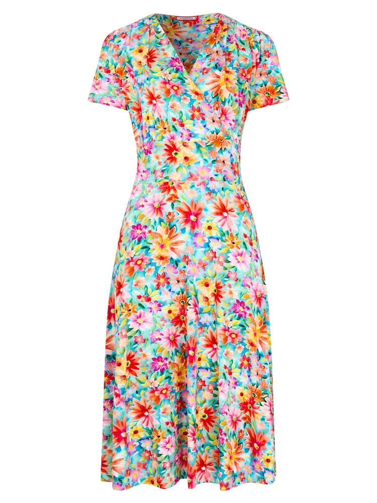 Joe Browns Joyful Floral Jersey Dress - Image 5 of 5