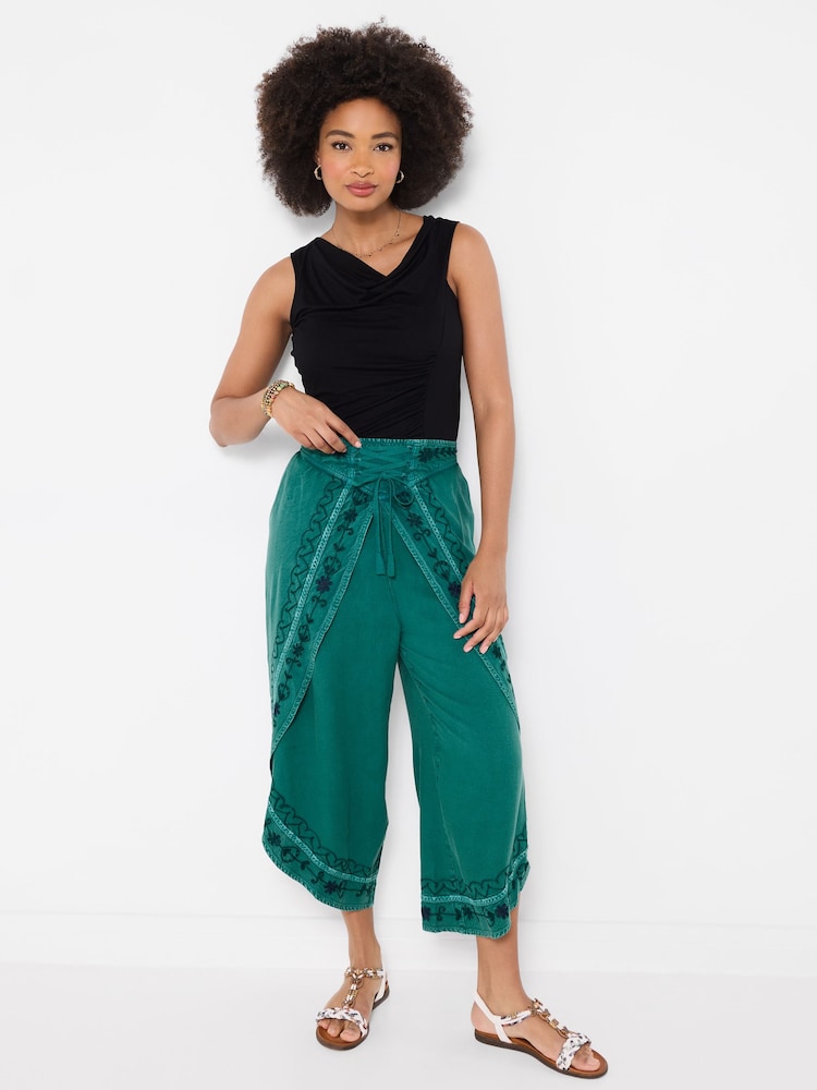 Joe Browns Florence Embroidered Beach Trousers - Imagen 2 de 6 Joe Browns Florence Embroidered Beach Trousers - Imagen 2 de 6