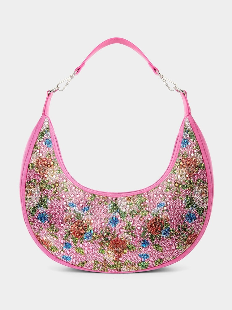 Joe Browns Pink California Drifter Jewelled Bag - Image 1 of 3