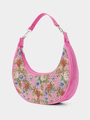 Joe Browns Pink California Drifter Jewelled Bag - Image 2 of 3