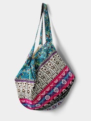 Joe Browns Green Savanna Patchwork Shopper - Image 2 of 3