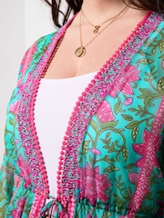 Joe Browns Green Tropical Morning Cover-Up - Image 5 of 6