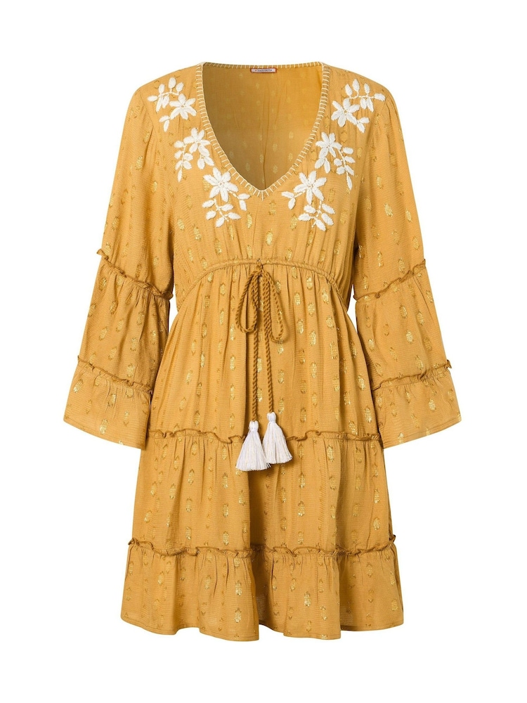 Joe Browns Gold Sunset Dreams Tunic Dress - Image 6 of 6