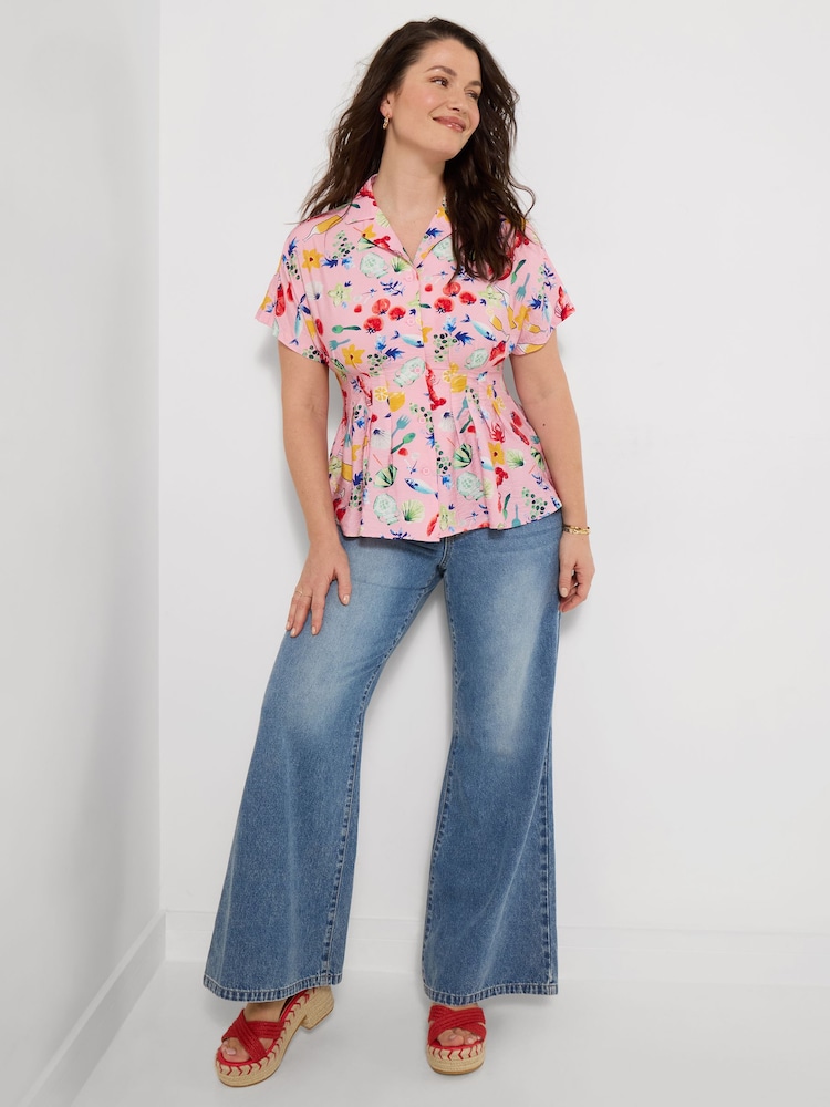 Joe Browns Pink Fun In The Sun Blouse - Image 1 of 5 Joe Browns Pink Fun In The Sun Blouse - Image 1 of 5