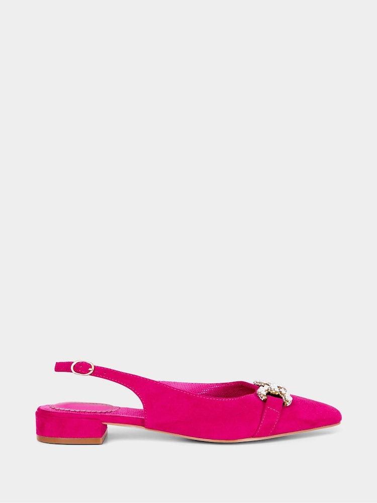 Joe Browns Pink Rue De Rivoli Shoes - Image 2 of 6