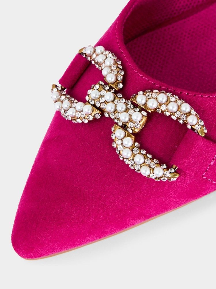 Joe Browns Pink Rue De Rivoli Shoes - Image 6 of 6