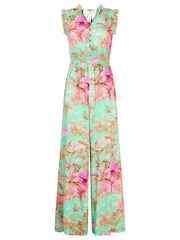 Joe Browns Green Savannah Printed Jumpsuit - Image 6 of 6