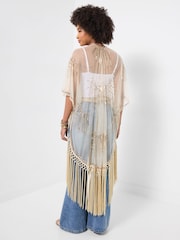 Joe Browns Sequin Devore Sunset Kimono - Image 4 of 7