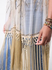 Joe Browns Sequin Devore Sunset Kimono - Image 6 of 7