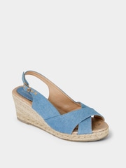 Joe Browns Blue Vintage Vacation Sandals - Image 2 of 3