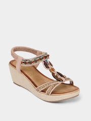 Joe Browns Brown Trinidad Boho Sandals - Image 2 of 4