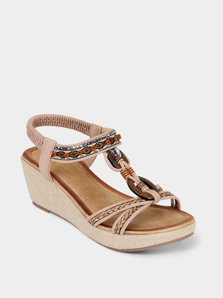 Joe Browns Brown Trinidad Boho Sandals - Image 2 of 4