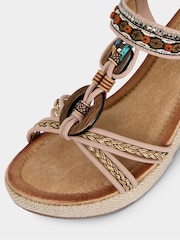 Joe Browns Brown Trinidad Boho Sandals - Image 4 of 4