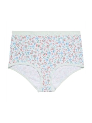 Yours Curve Pink 5 Pack Full Briefs - Image 6 of 10