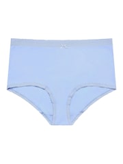 Pink Spring Floral Print - Yours Curve高腰三角褲5條裝 - 圖片 8，共 10