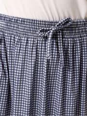 Long Tall Sally Blue Gingham Shirred Waist Skirt - Image 4 of 5