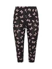 Yours Curve White Cropped Leggings 2 Pack - Image 8 of 8